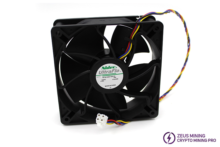 Nidec Antminer 120MM Cooling Fan W12E12BS1B5-57 | Zeus Mining