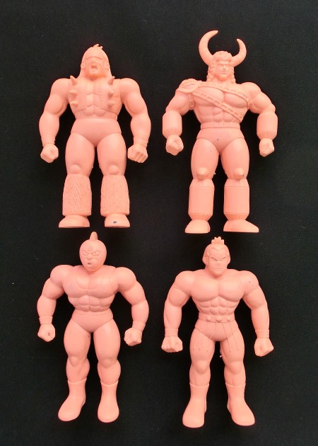 キン消し・グレートマッスル4体セット - ゼウスの森