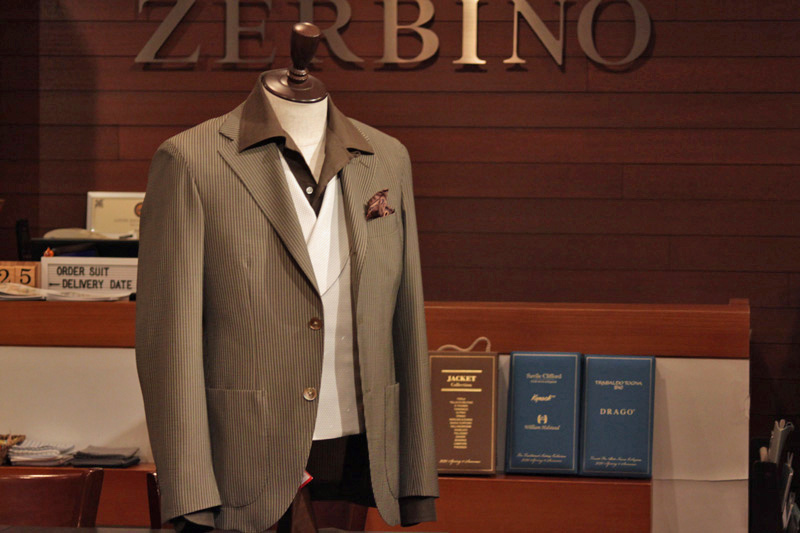 サマージャケット「シアサッカー」 | ZERBINO BLOG