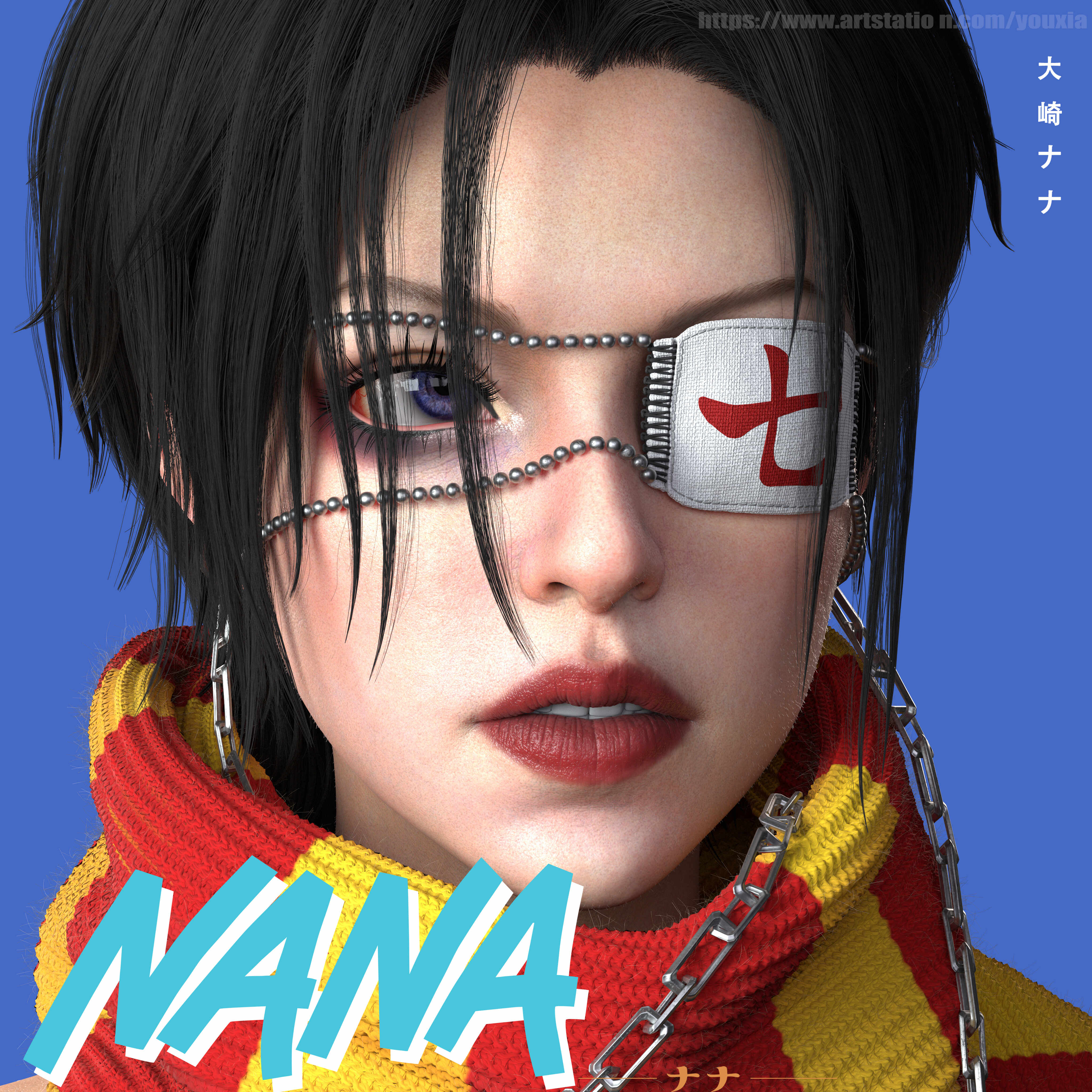 NANA 大崎ナナ-Fan Art - ZBrushCentral