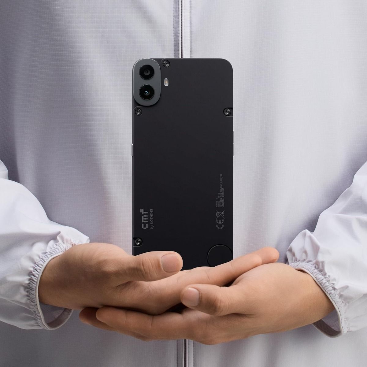 Nothing CMF Phone 1 8/128 Black + Light Green Case - Zigzag