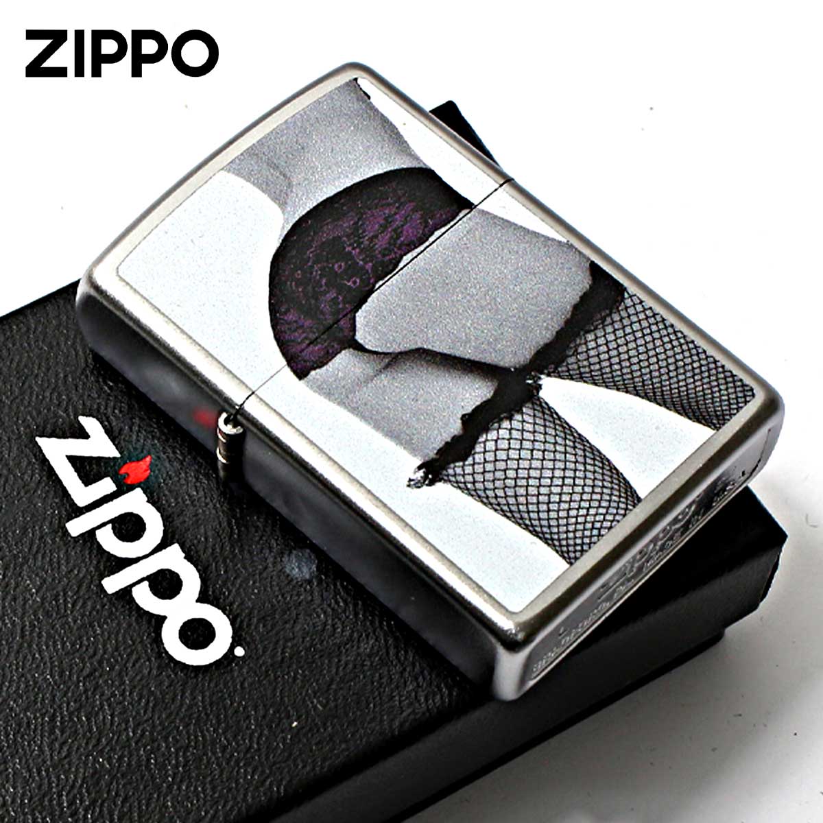 Zippo ジッポー セクシー レディ ガール モノクロームヒップ