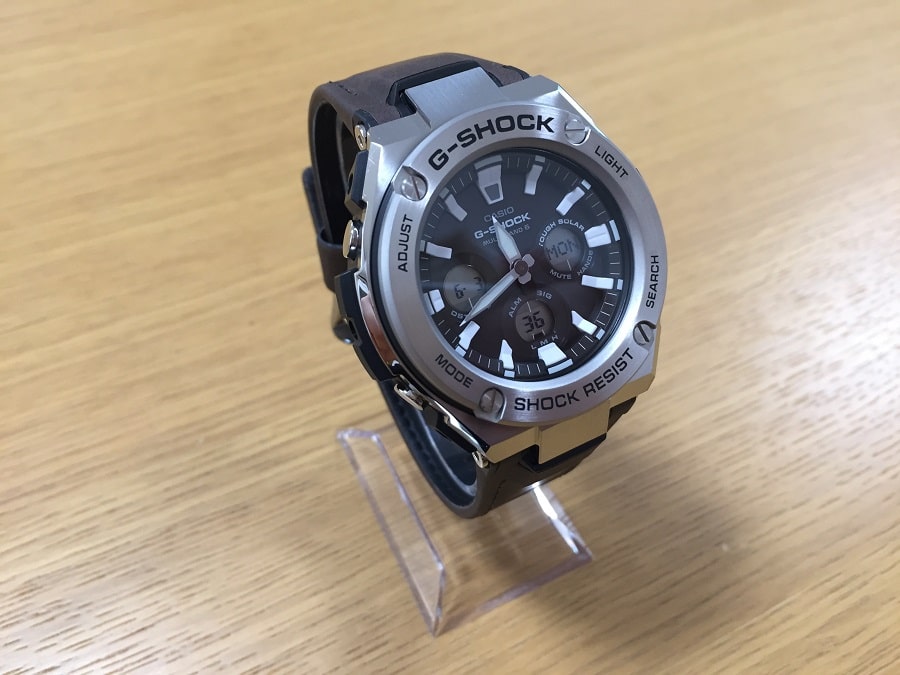 G-STEEL「GST-W330L-1AJF」レビュー｜メタルケース×タフレザーの