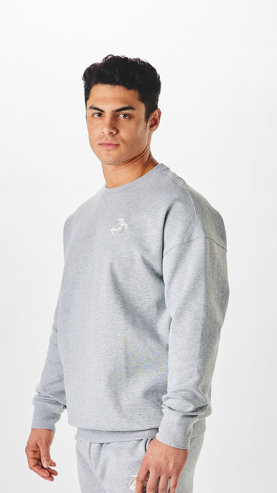 Grey Zz Essential Crewneck