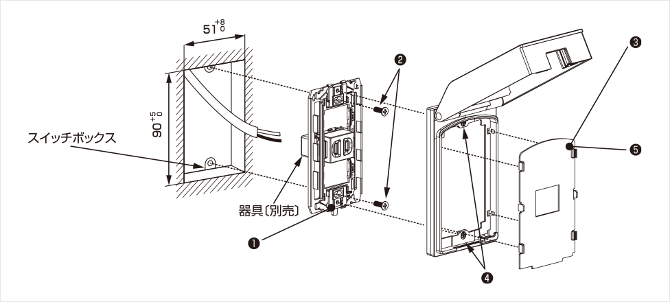 屋側プレート | スイッチ・コンセント（配線器具） | Panasonic