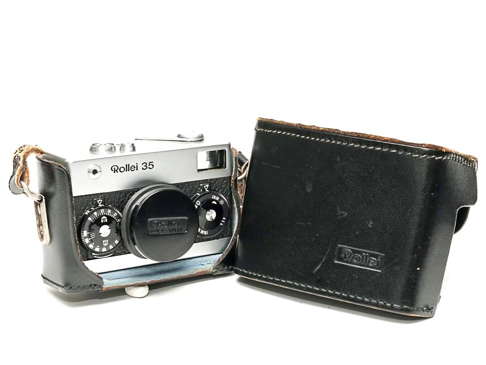 Rollei 35 用 純正 本革ハードケース｜カメラのマツバラ光機
