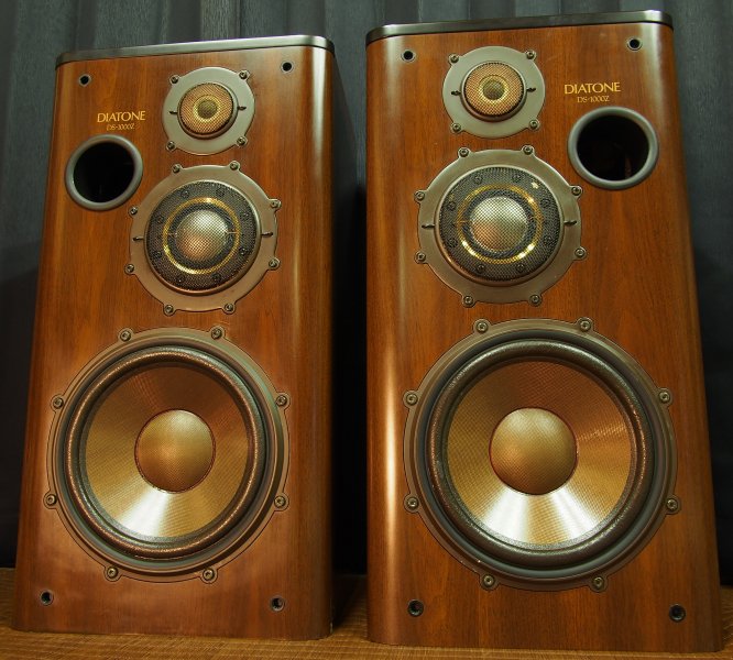バスレフ化改造☆DIATONE DS-1000Z☆チタンスコーカー☆ウーファー