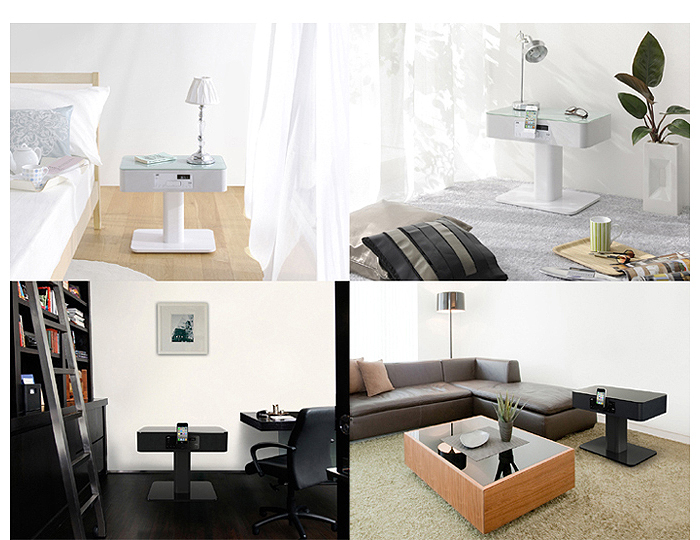 パーソナルな空間に向けた、スタンド一体型の新しいオーディオスタイル