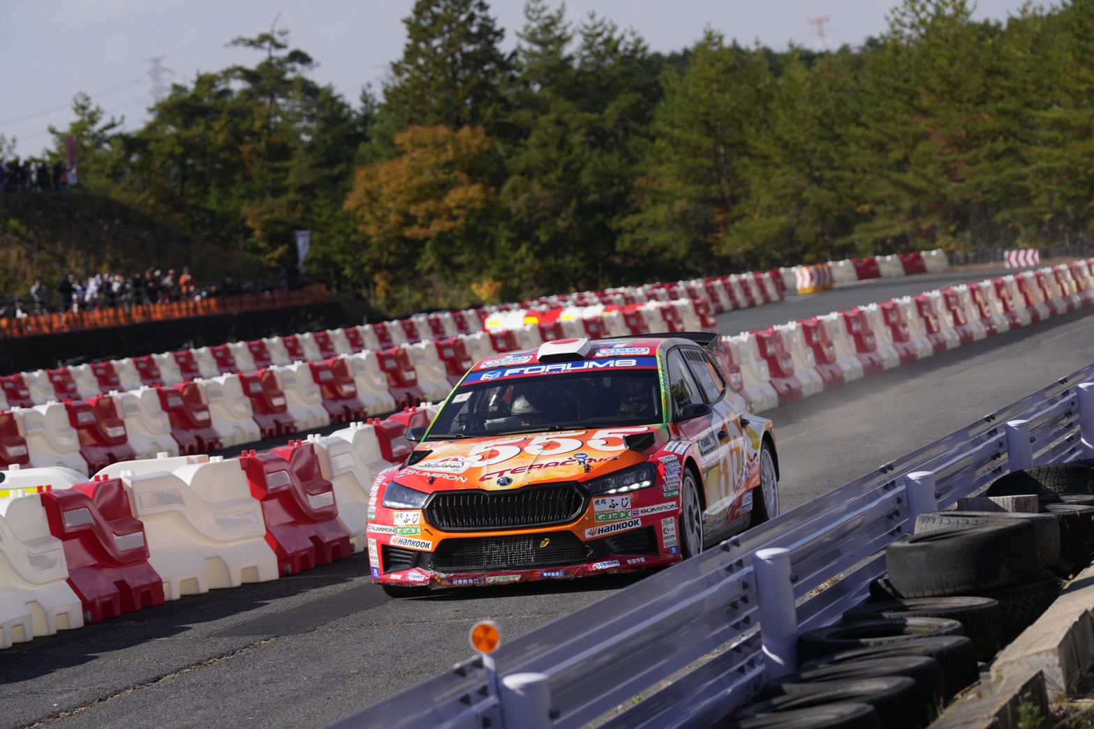 DAY3 SS 10 リザルトMt.kasagi】エバンスが勝田貴元に2.1秒差で