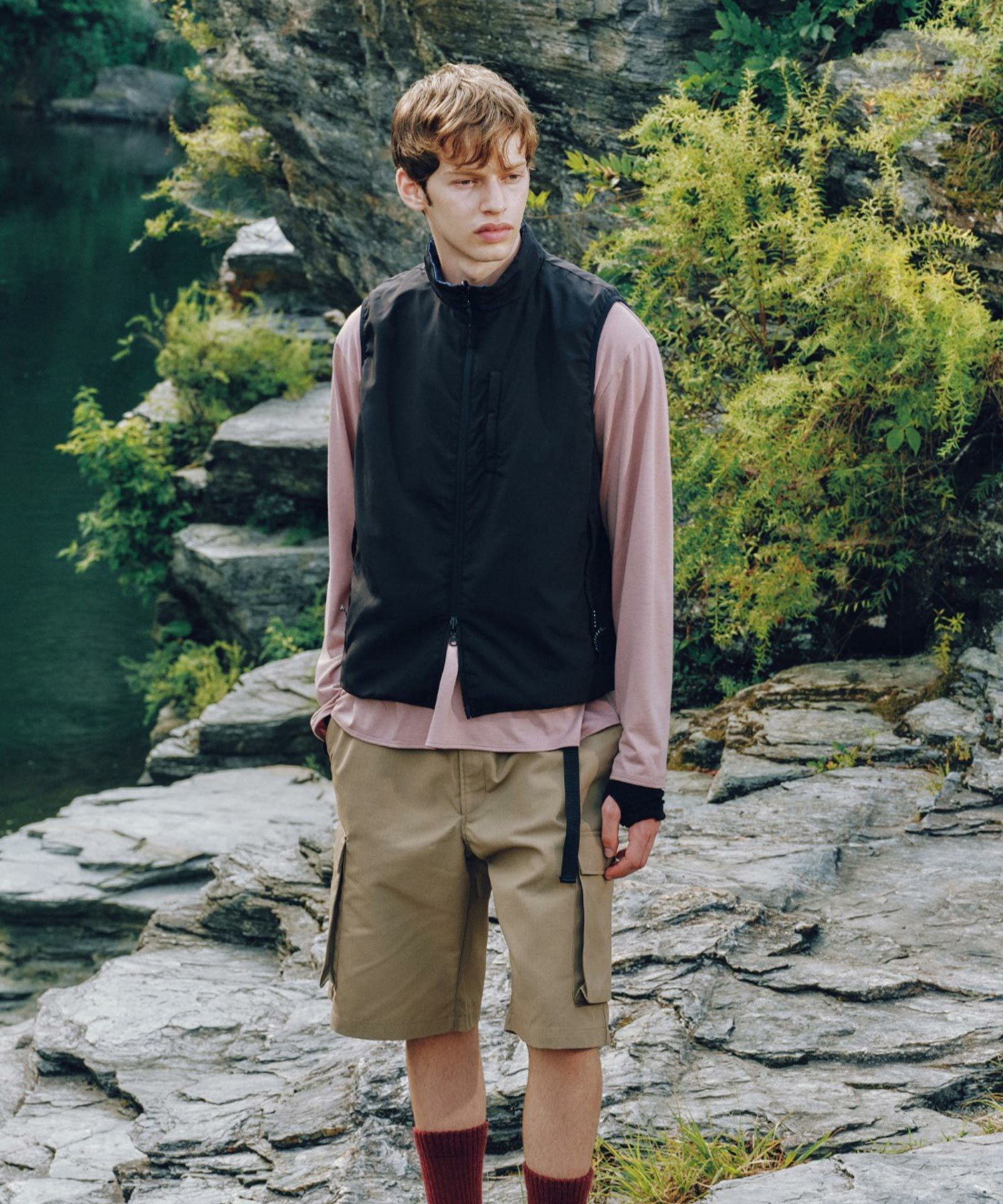 BRING×WILD THINGS 光電子中綿リバーシブルベスト│REVERSIBLE VEST