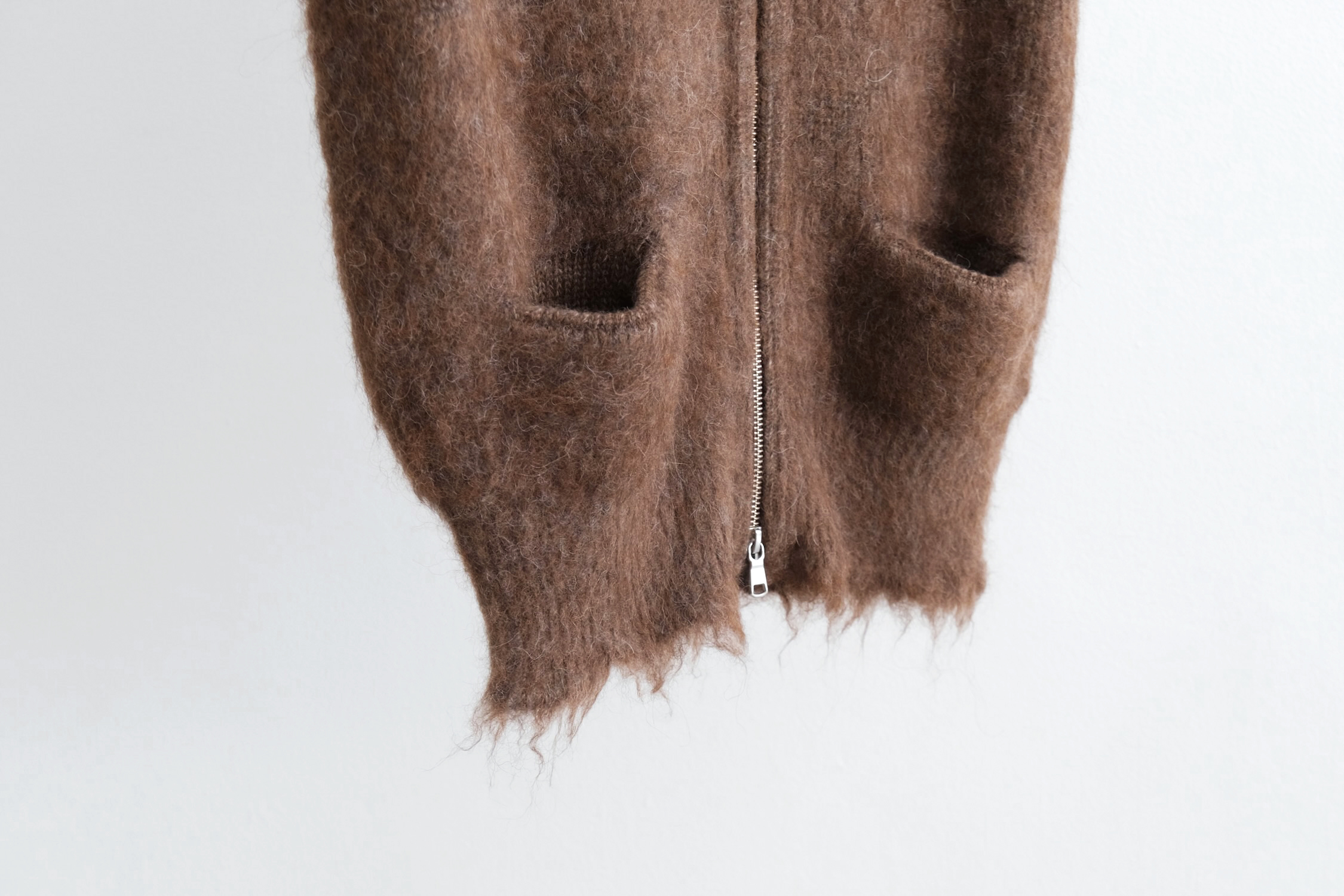 畔ひょっとこ起毛 JIP VEST - WUNDER