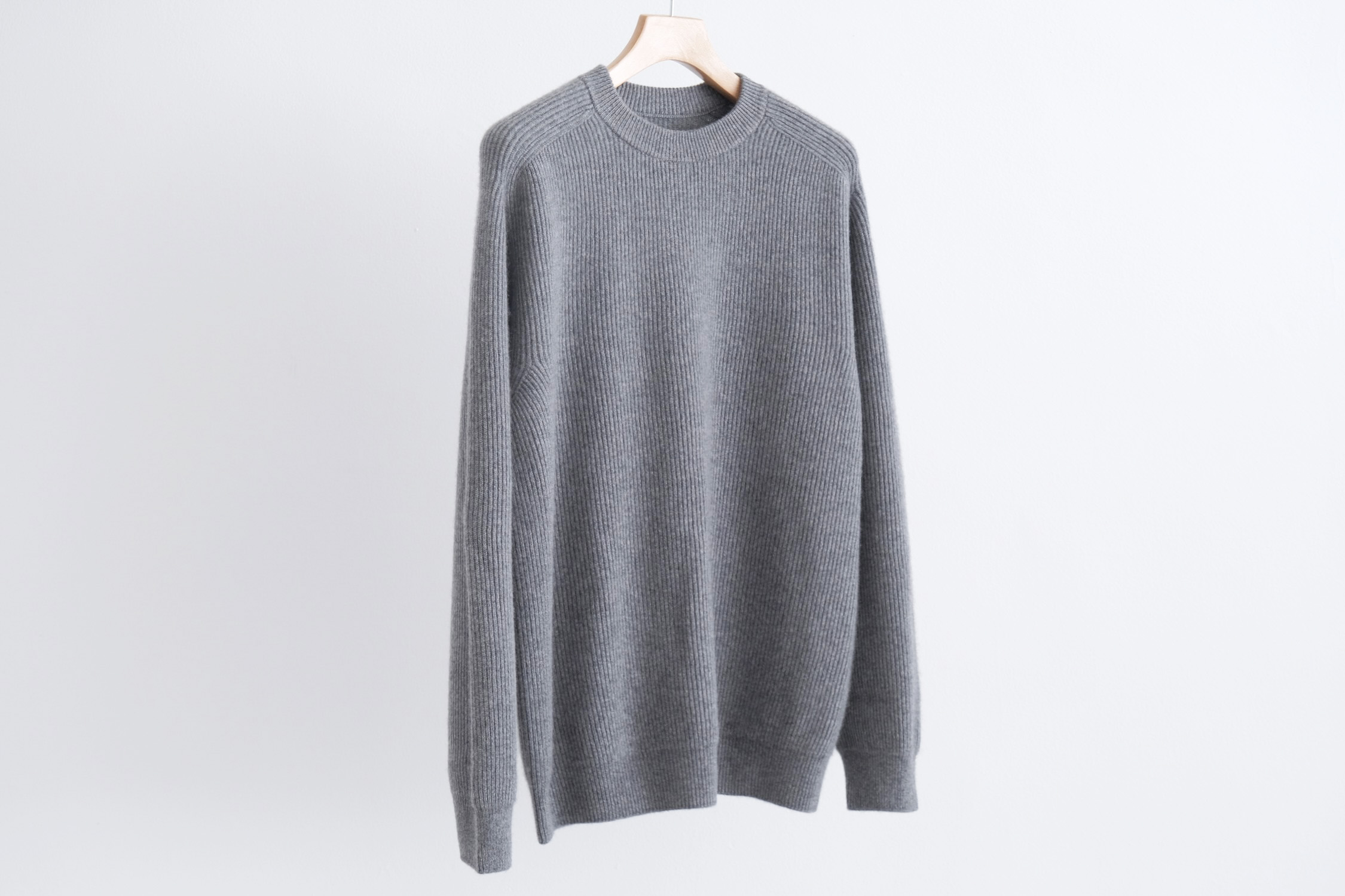 INNOCENT CASHMERE RIB CREW - WUNDER