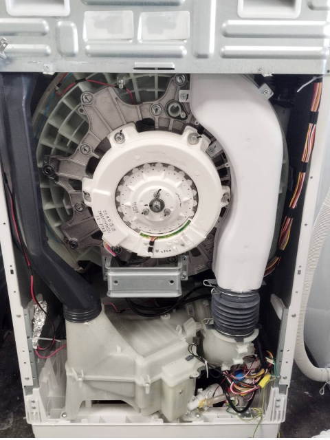 画像解説】シャープES-P110ドラム式洗濯機が乾かない原因｜リサイクル