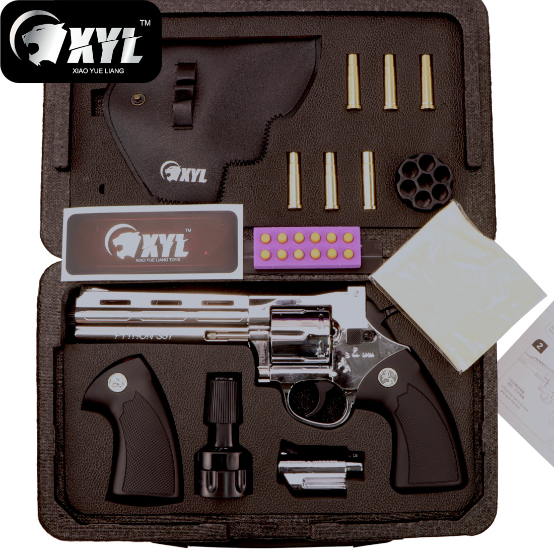XYL Python 357 Golden Edition Gel Blaster Revolver | X-Force Tactical