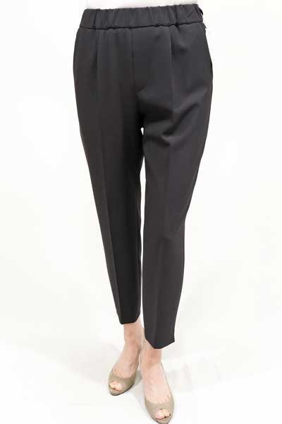 ポリ2重織りツイルイージー1タックテーパードカラーパンツ 商品詳細