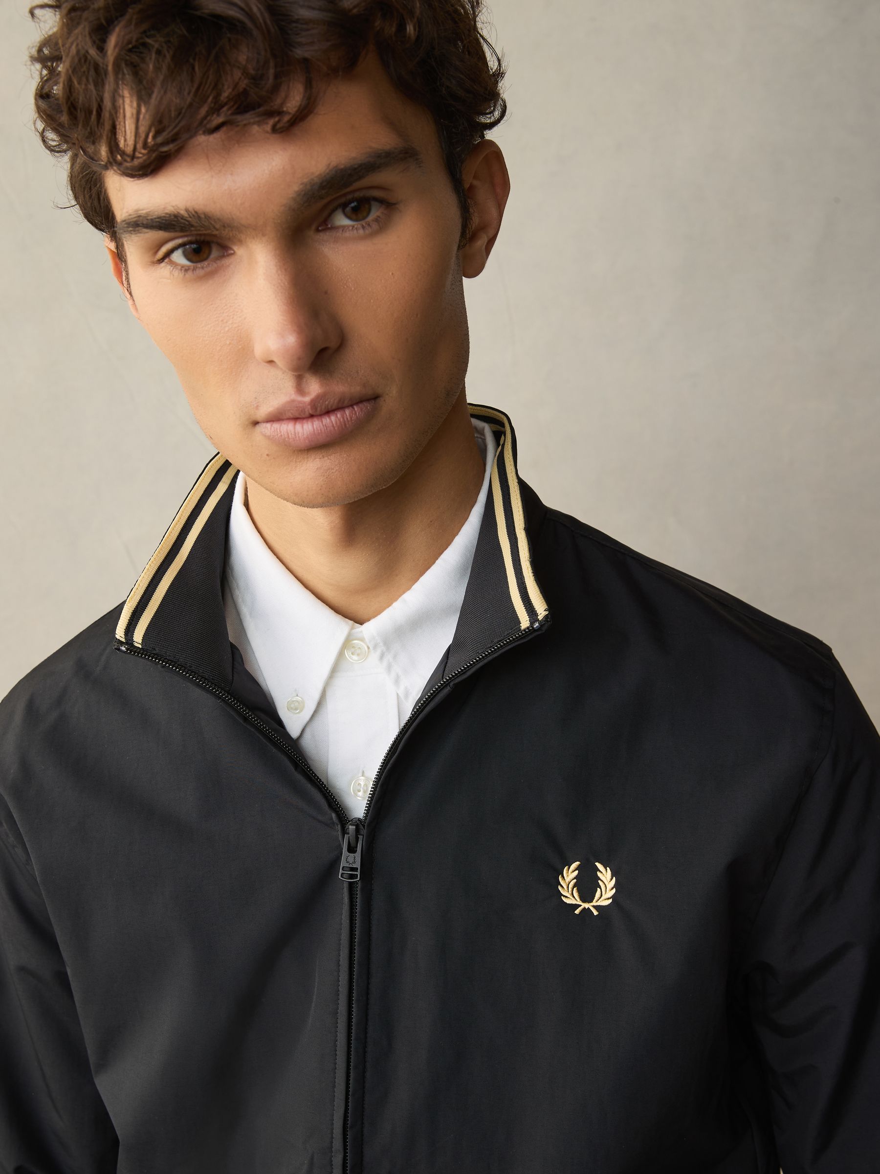 Buy Fred Perry Black Jacket from Next USA
