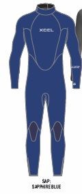 Youth Axis Back Zip 5/4mm Fullsuit – XCEL Wetsuits Canada