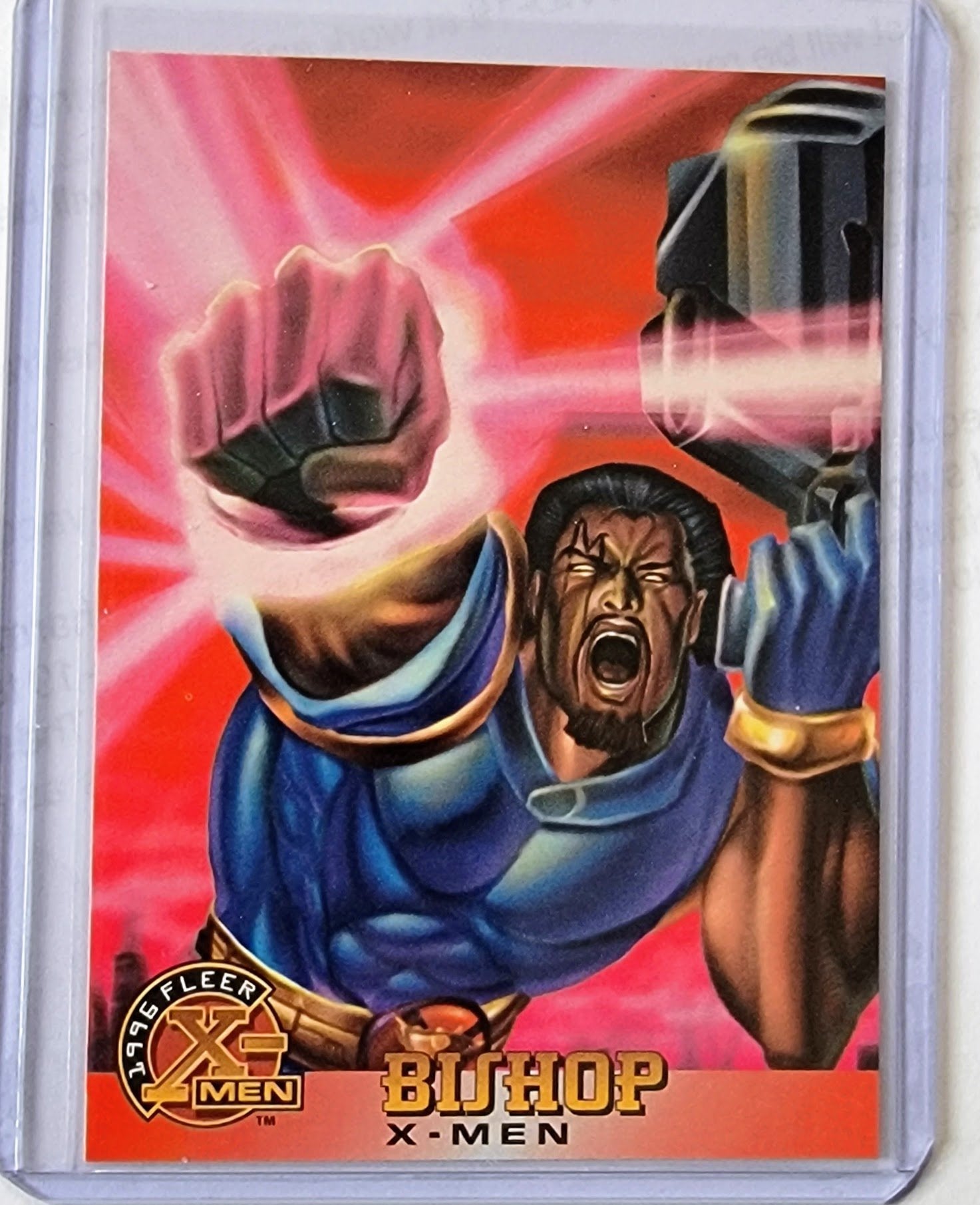 1996 Fleer X-Men Bishop X-Men Marvel Trading Card | Xclusive
