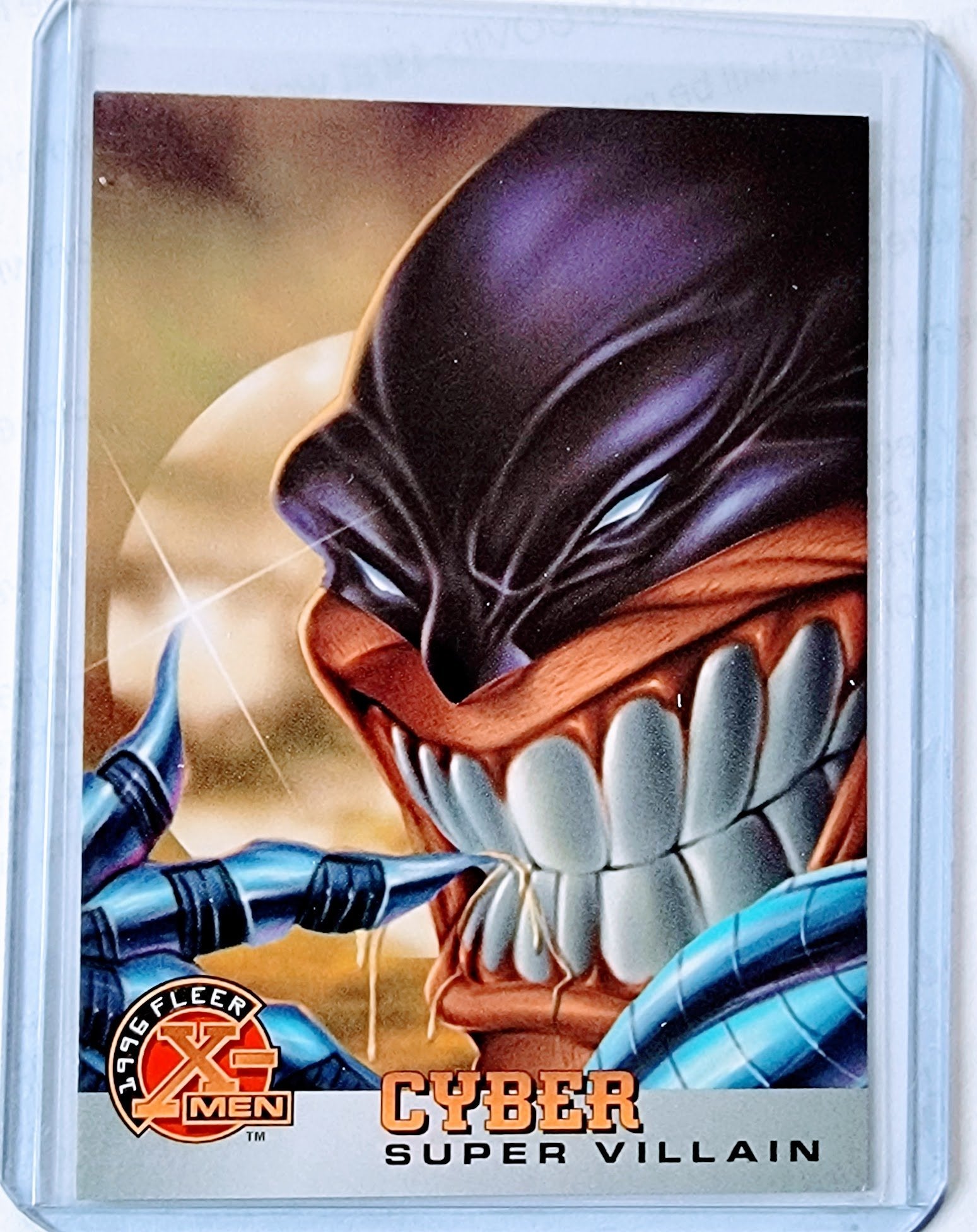 1996 Fleer X-Men Cyber Super Villain Marvel Trading Card