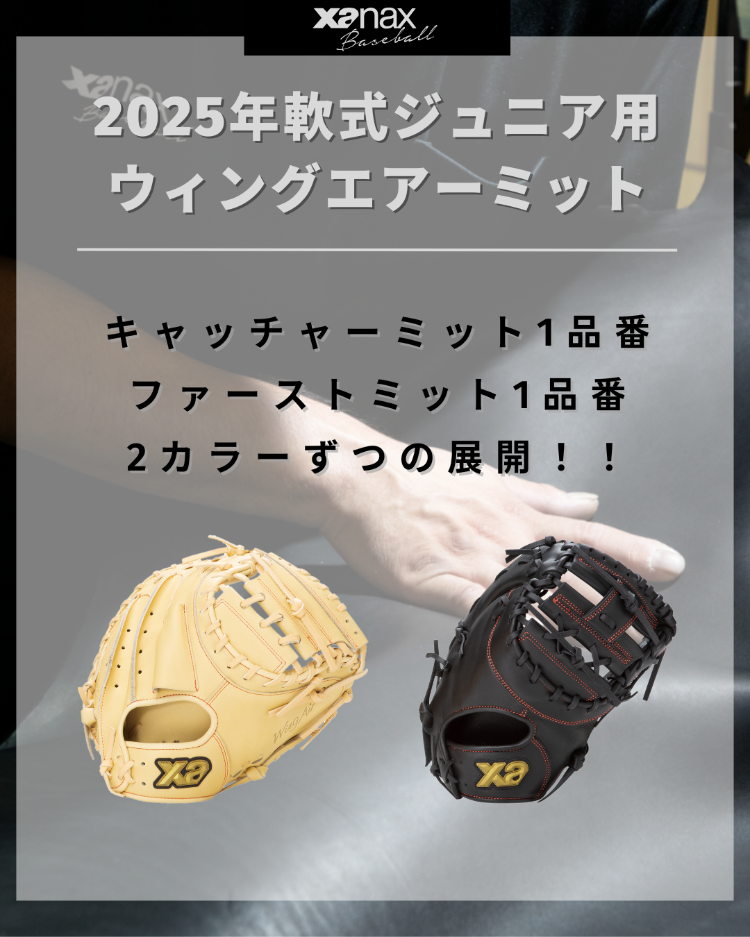 軟式ジュニア用ファーストミット 【JF1型】｜ザナックス公式オンライン