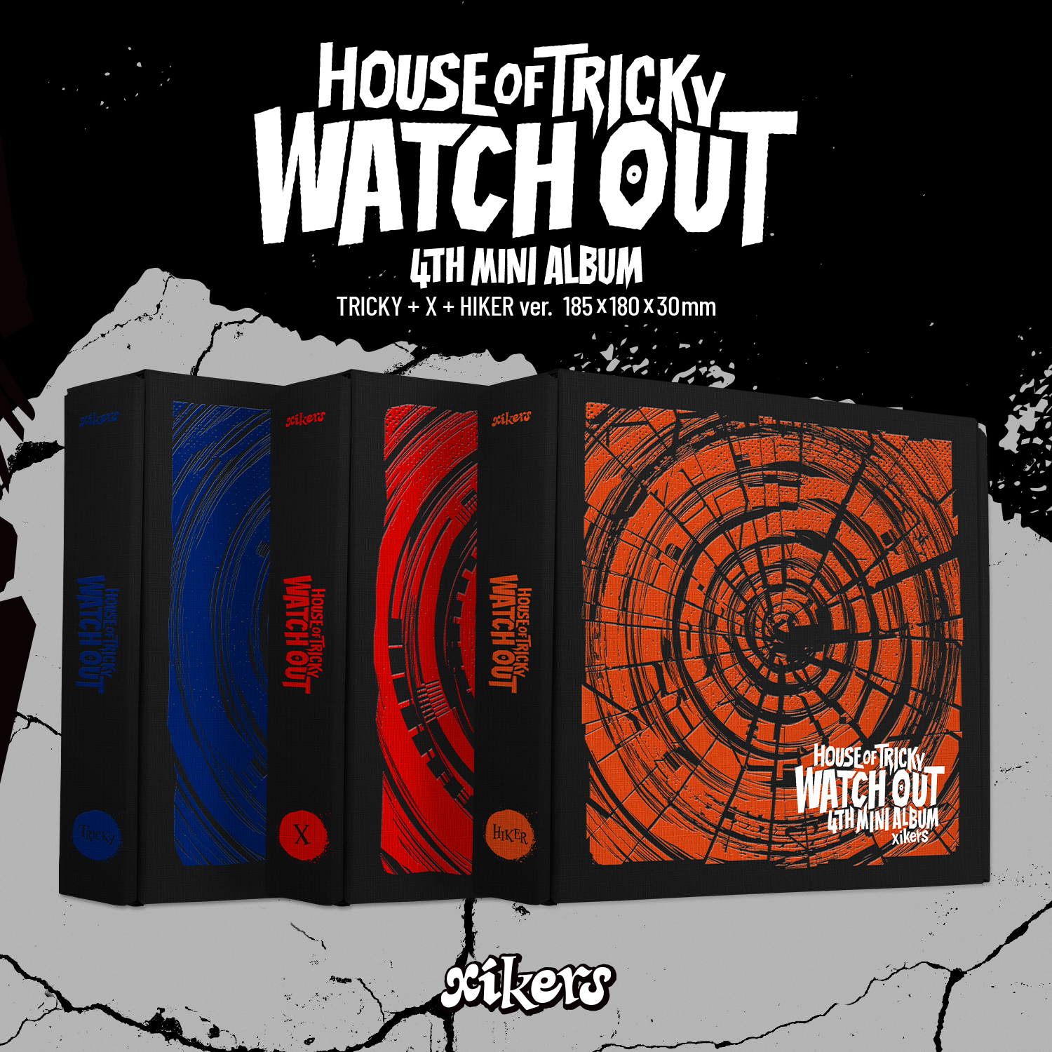 xikers 4TH MINI ALBUM 'HOUSE OF TRICKY : WATCH OUT' 日本輸入盤販売