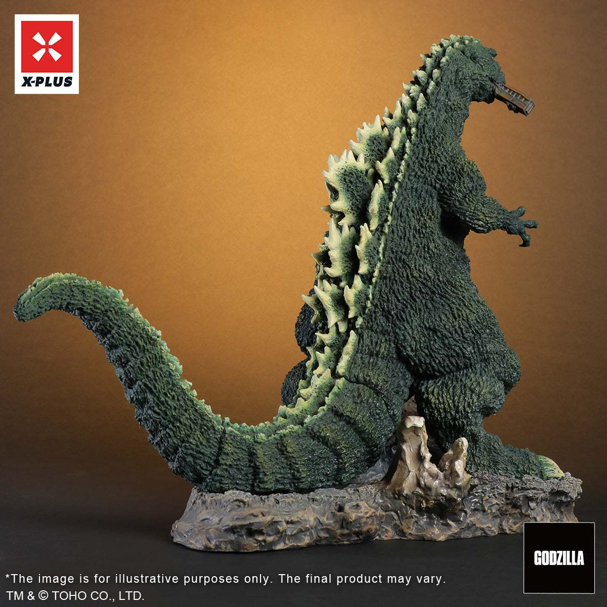 東宝30cmシリーズ ゴジラ1954（トレインバイター）ロビーカードカラー