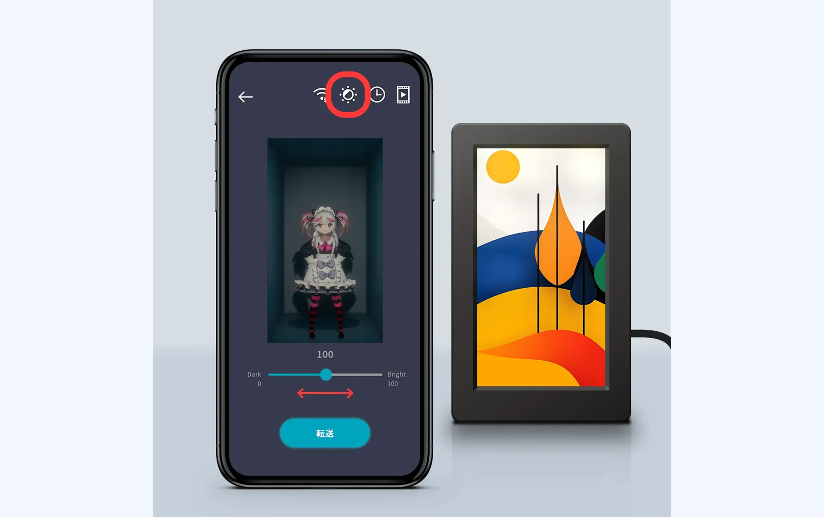ホロモデル本体を飾る | アニメ公式キャラクター世界最大数のXR (AR