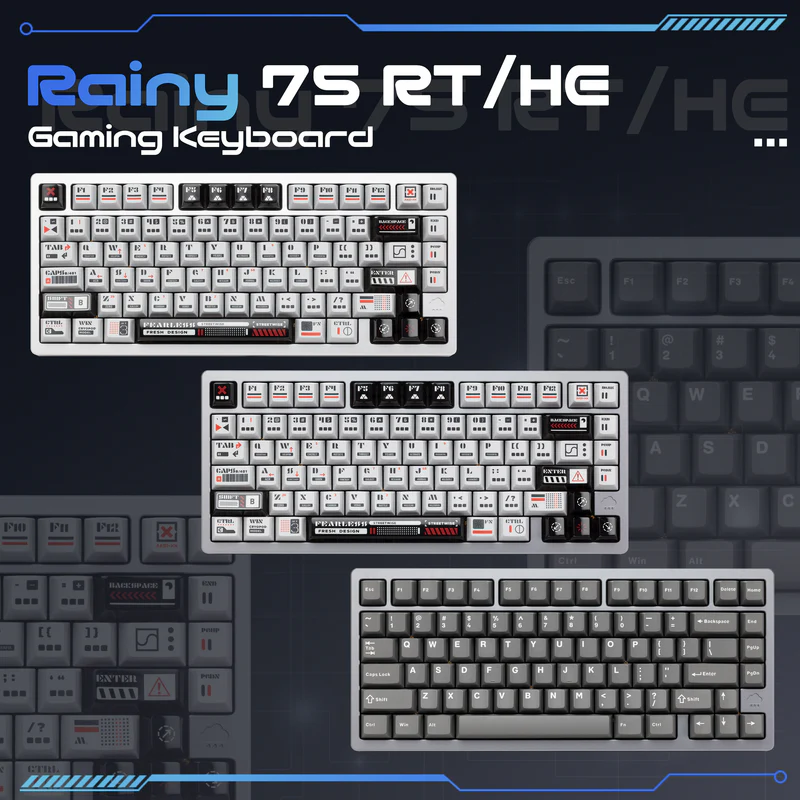 WOBKEY Rainy 75 HE/RT レビュー：0.005mm単位で調整可能な高精度