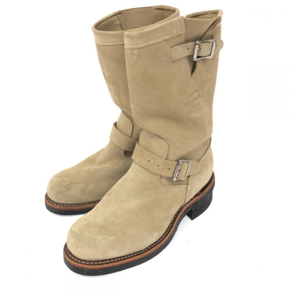 チペワ/エンジニアブーツ/スウェード/25cmの高価買取【リサイクル