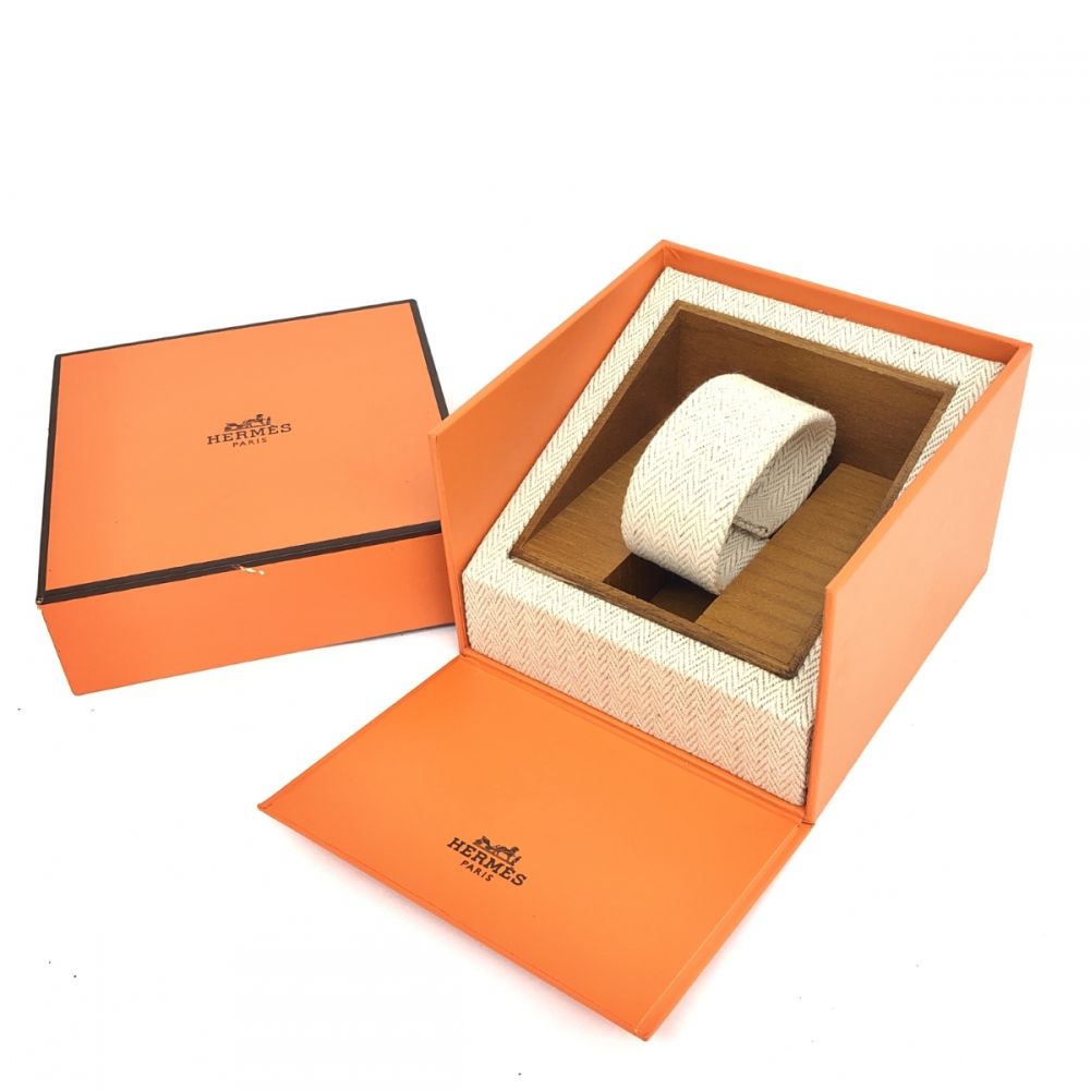 HERMES 収納ケース 時計 ジュエリー ボックス 小物入れ エルメス箱