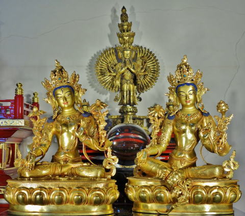 緑度母天珠の意味 グリーンターラ 緑ターラ菩薩 観音菩薩との関係性とは