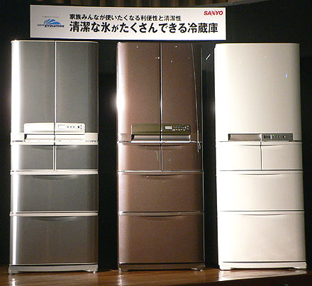 三洋電機，「ザクザク製氷できる」冷蔵庫を発売 | 日経クロステック