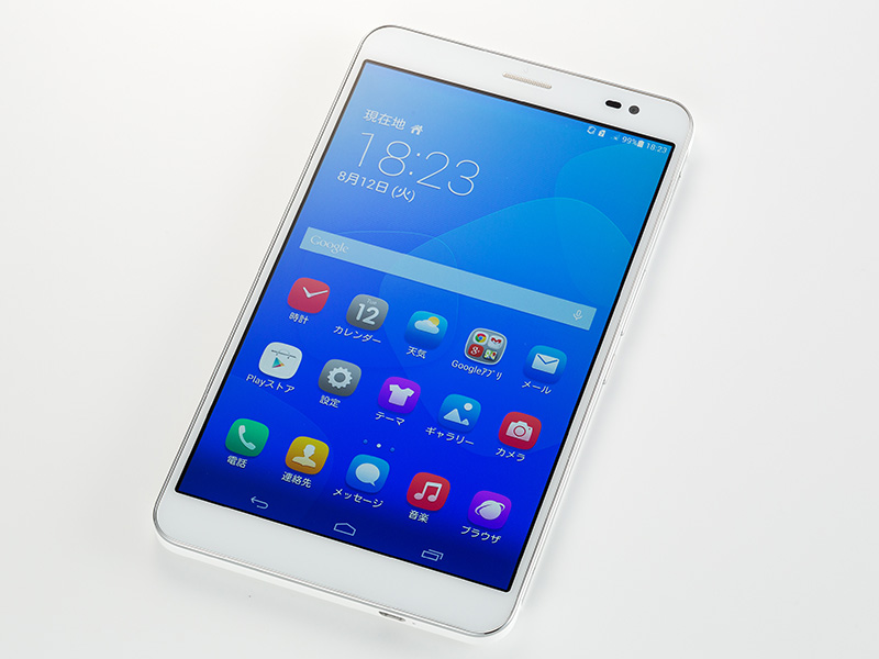 タブレットライバル対決！電話ができる超軽量「MediaPad X1」と定番
