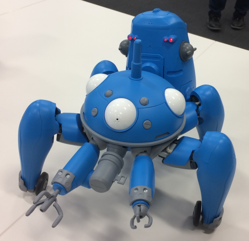 AIも活用し攻殻機動隊の「タチコマ」をリアルに再現、Cerevoがロボット