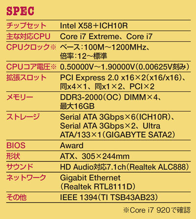 GA-EX58-UD3R（GIGABYTE TECHNOLOGY） | 日経クロステック（xTECH）