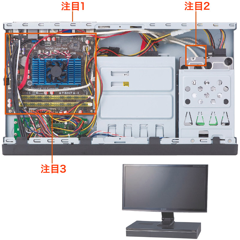 地デジも録れる！ 液晶一体型PCを自作 | 日経クロステック（xTECH）