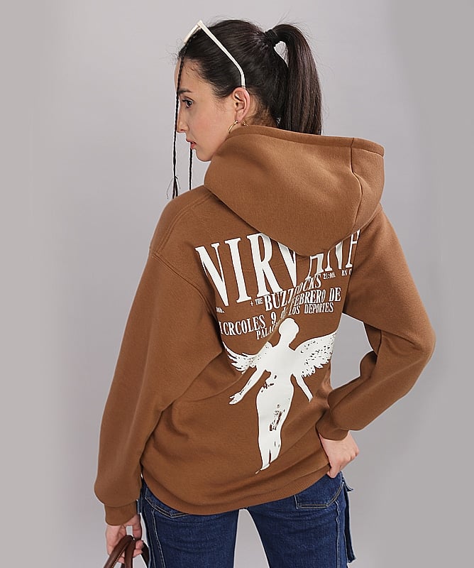 Vintage Nirvana Unisex Oversized Hoodie – XtremeX