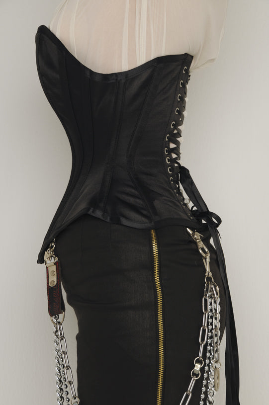 PCWピュアワンコルセットワークス//オーバーバストコルセット 砂時計型