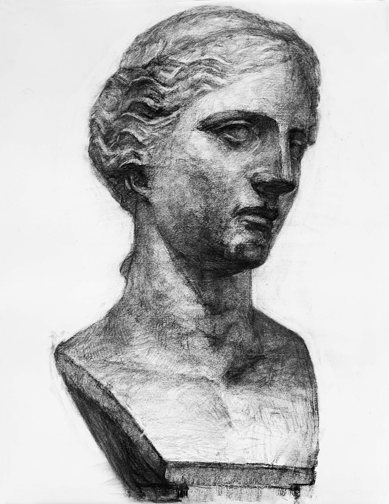 デッサン道場・石膏デッサン-4｜ Y・ART