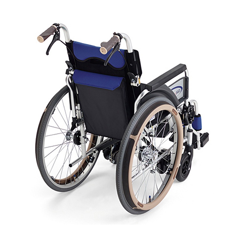 とまっティシリーズ 自走車椅子スキット400B(肘跳ね上げ・スイング