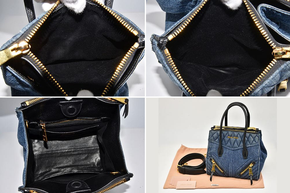 駅南やまご質店オンラインショップ / ミュウミュウ デニム バイカー