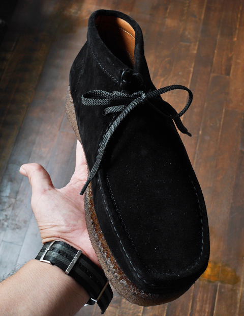 Padmore & Barnes P404 Original Mid Dark Crepe Sole | 大阪心斎橋の