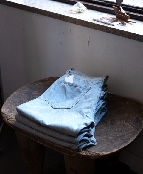 COMOLI デニム 5Pパンツ BLEACH | 大阪心斎橋のメンズ洋服のセレクト