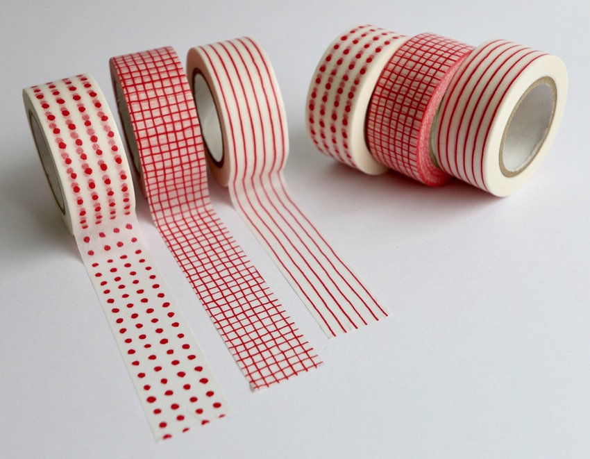 倉敷意匠計画室/Classiky's | mitsou マスキングテープ 赤の