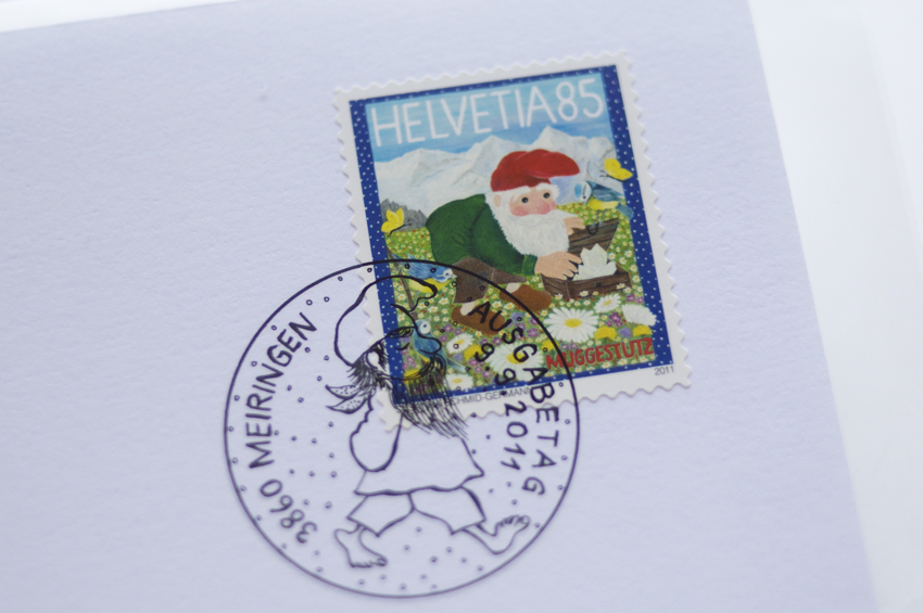 取扱終了】【期間限定】スイス 妖精FDC/初日カバー First Day Cover