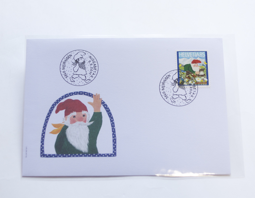 取扱終了】【期間限定】スイス 妖精FDC/初日カバー First Day Cover