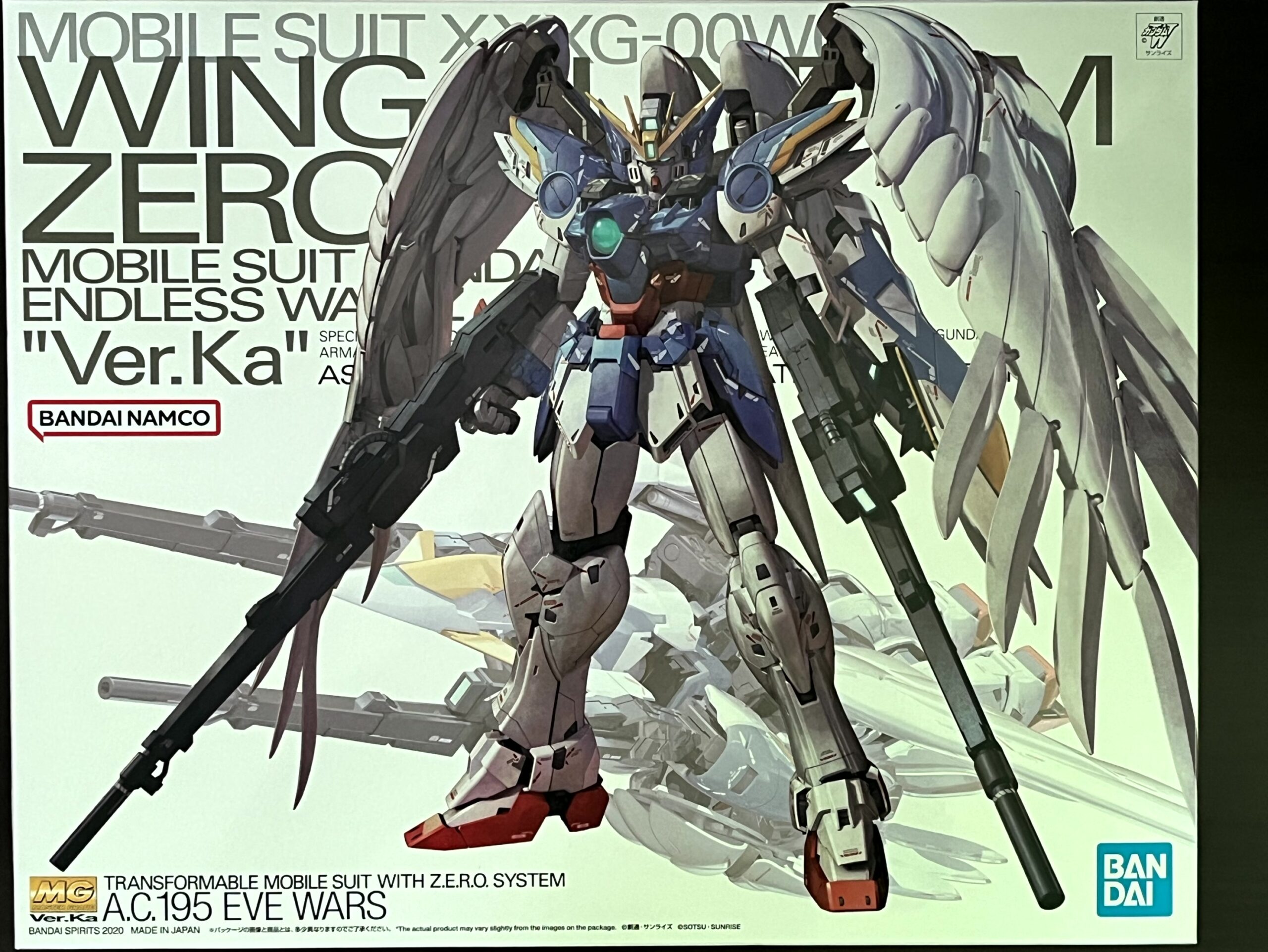 まるで天使の翼！！ ガンプラ ガンダムW EW MG Ver.Ka ガンダム