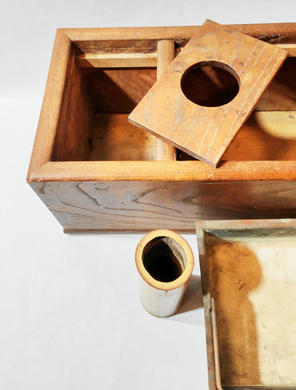 欅製煙草盆 - 生活骨董の店 やまいく