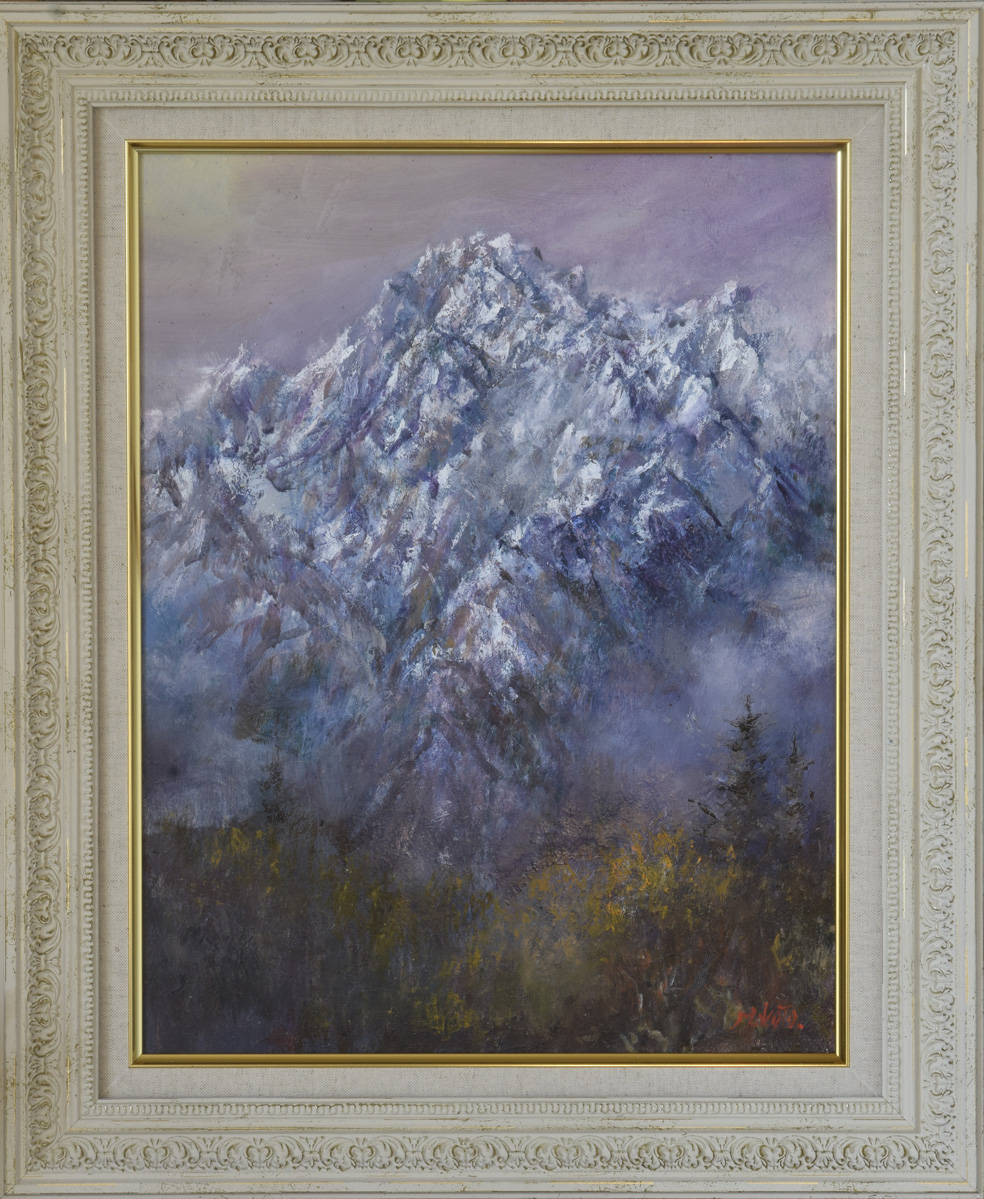 輝る五龍（五竜岳） | 山の絵つなぐサイトbyjRO