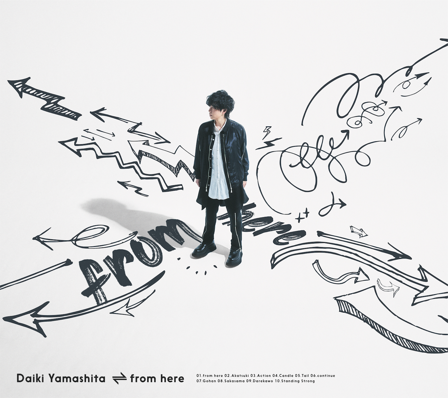 1st Album「from here」初回限定盤｜山下大輝 MUSIC OFFICIAL